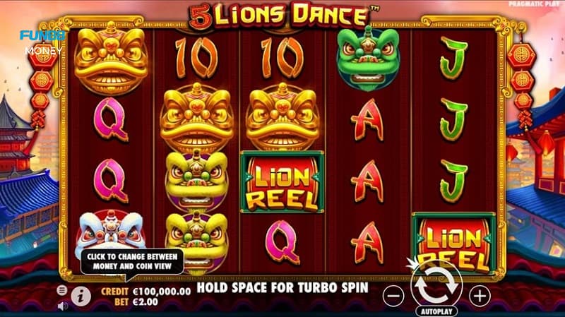 5 Lions Dance Fun88