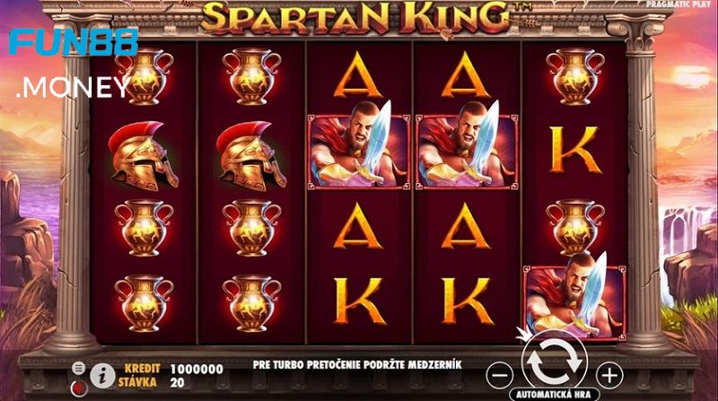 Màn hình chơi Spartan King 