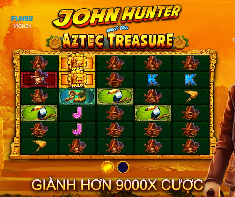 John Hunter and Aztec Treasure tại Fun88